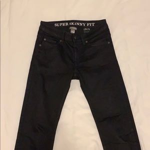 H&M Super Skinny Black Jeans